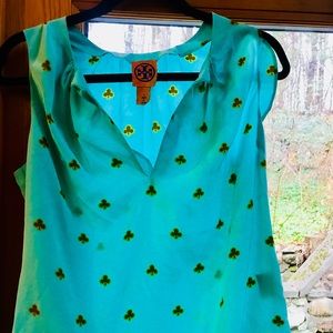 Tory Burch silk tank top